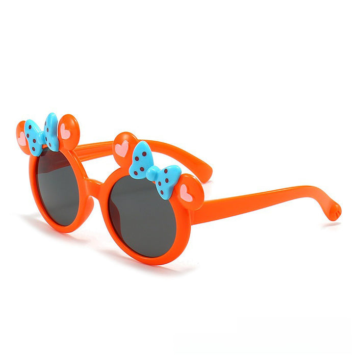Wholesale Children's Sunglasses Fashion Cute Cartoon Sunglasses Personalized Girls' Sunshade Glasses