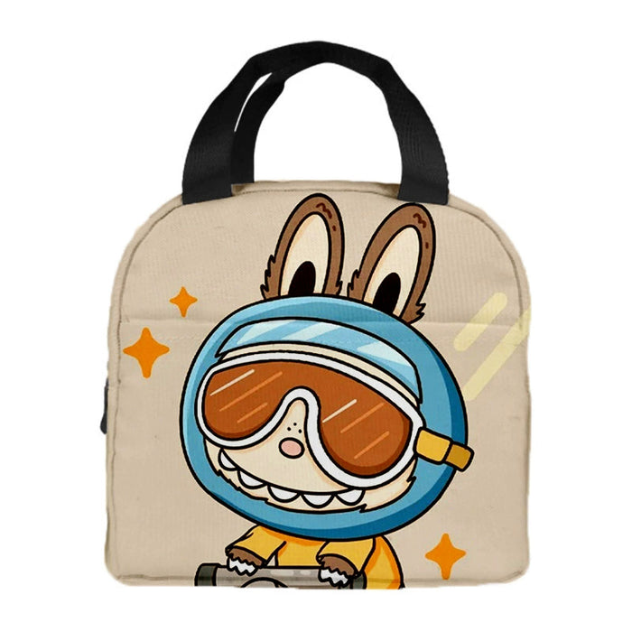 Wholesale Lunch Bag Cartoon Handbag Student Lunch Bag Aluminum Foil Insulated Meal Bag Lunch Box Bag