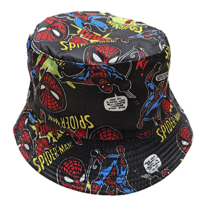 Wholesale Fisherman's hat, cute cartoon basin hat, double-sided sun protection and sunshade hat, bucket hat