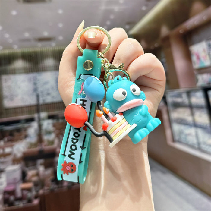 Wholesale Cartoon Silicone Doll Keychain JDC-KC-HaoXi017