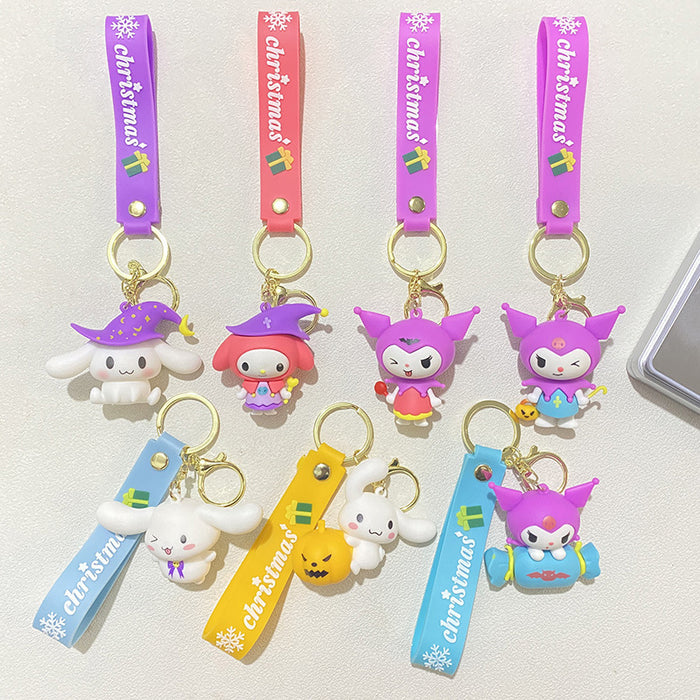Wholesale Cartoon Cute  Christmas Keychain