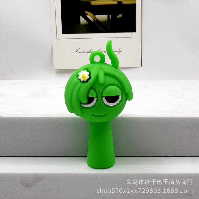 Wholesale Keychain PVC Rhythm Note Small Pendant Accessories Blind Box Doll Accessories