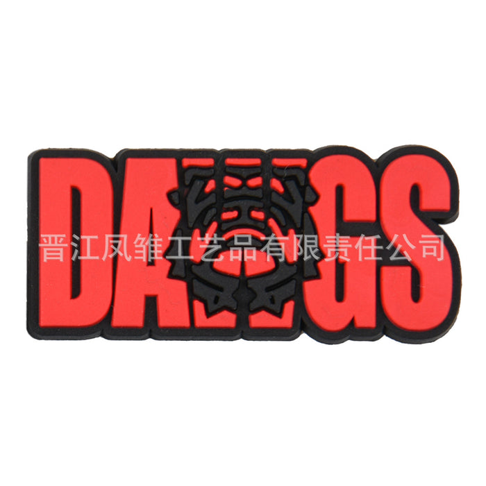 Wholesale 50pcs Rugby Series Shoes Charms detachable