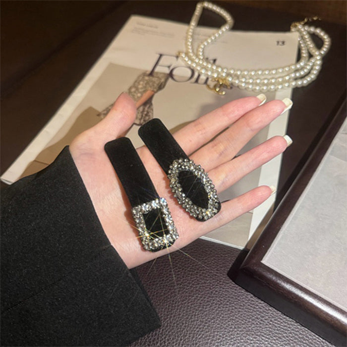 Wholesale Hairpin Side Clip Headwear Bangs Clip Rhinestone bb Clip Women's Hair Accessories