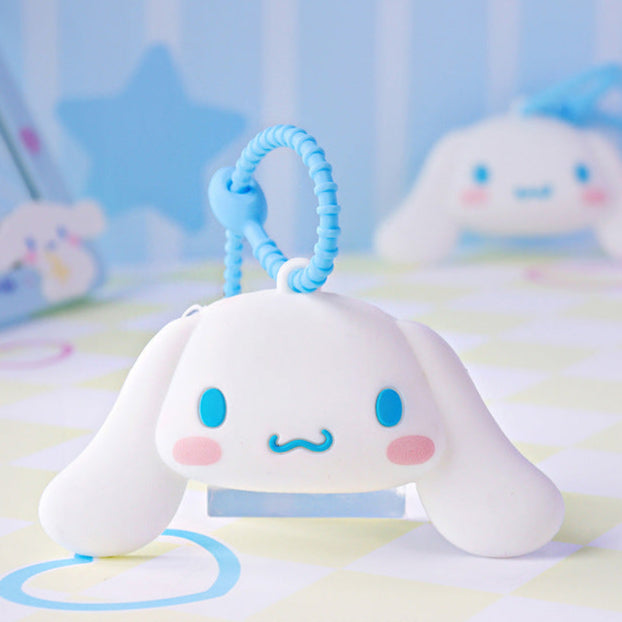 Wholesale Cute Round Bag  Children's Silicone Crossbody Bag  Girl's Change Earphone Bag