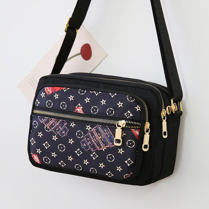 Wholesale New Fashion Shoulder Crossbody Bag Nylon Casual Backpack Canvas Bag Women's Bag