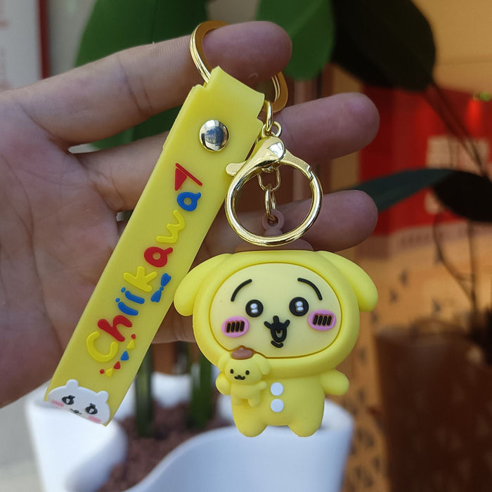 Wholesale PVC Cartoon Doll Keychain JDC-KC-KuangK017