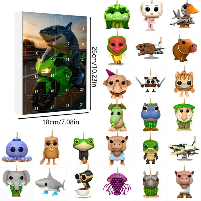 Wholesale Acrylic flat pendant Tung Tung Tung