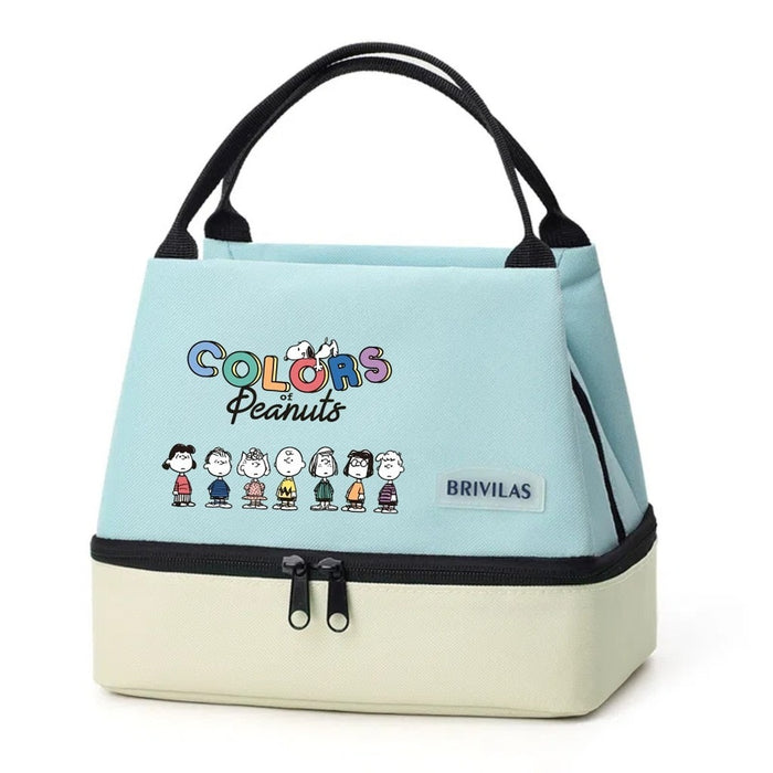 Wholesale Cartoon Cute Print Double-Layer Insulated Bag  Handbags