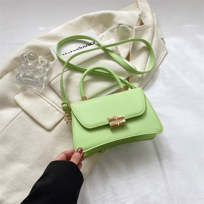 Wholesale PU Retro Handbag Small Square Bag Messenger Bag JDC-SD-MingShuo021