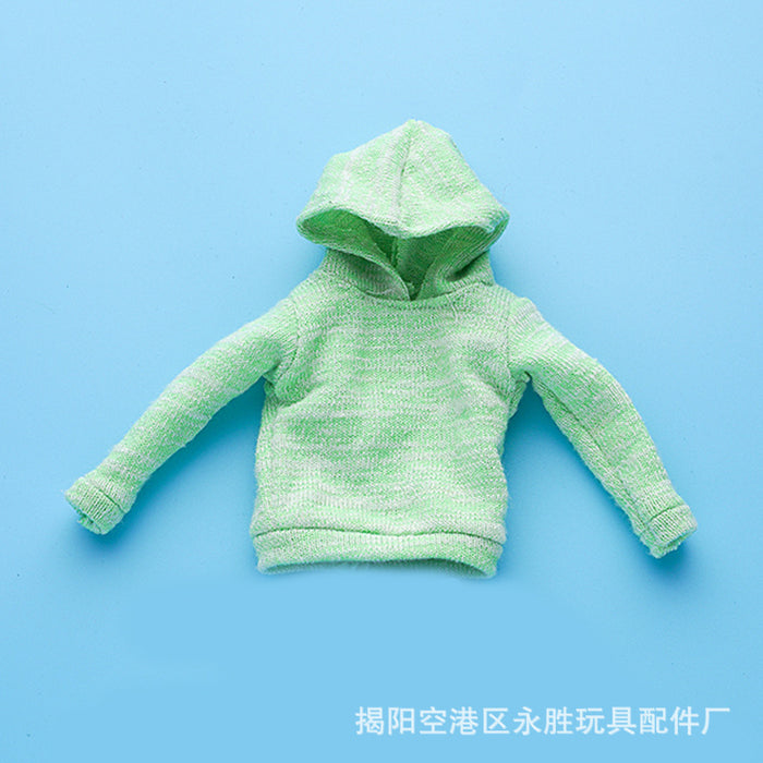 Wholesale Baby Doll Clothes Summer Mini  Hooded Long-Sleeved Sweatshirt Sports Top Baby Clothes