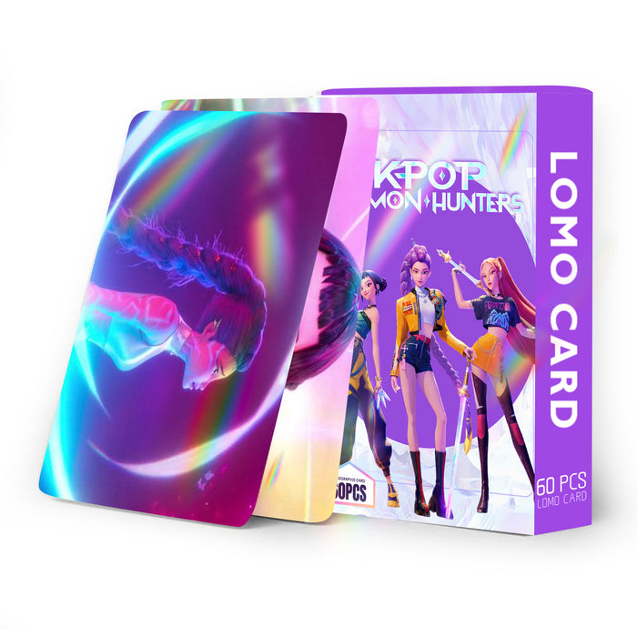 Wholesale 120pcs Laser flash card double-sided LOMO card anime peripheral