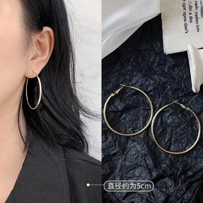 Wholesale Personality Large Hoop Earrings