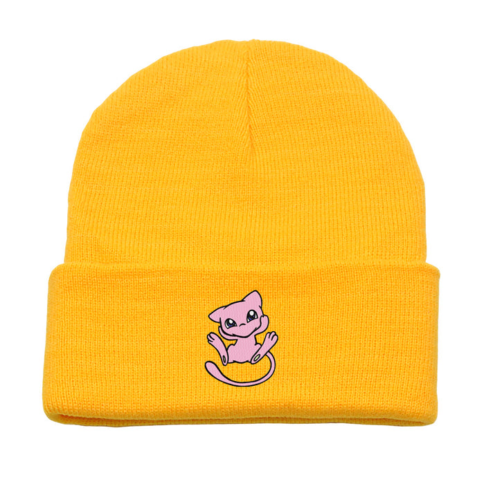 Wholesale Cartoon Embroidery Acrylic Wool Knitted Hat JDC-FH-HaiPu008