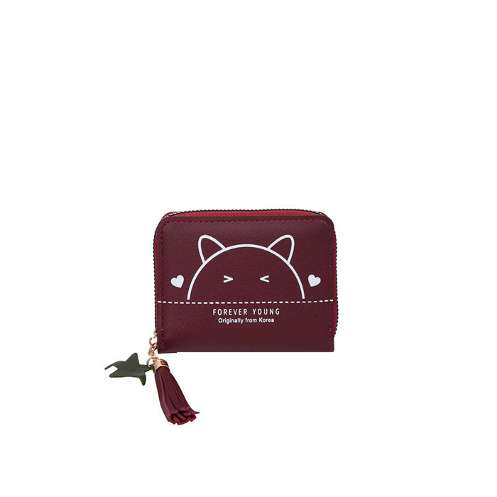 Wholesale 3pcs Simple Fresh Short Coin Purse Wallet