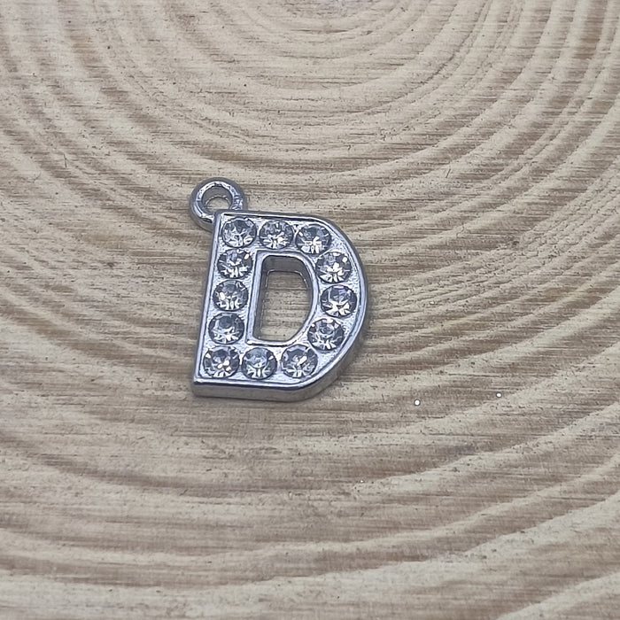 Wholesale Diamond letter pendant personality clavicle chain clothing luggage alloy jewelry accessories
