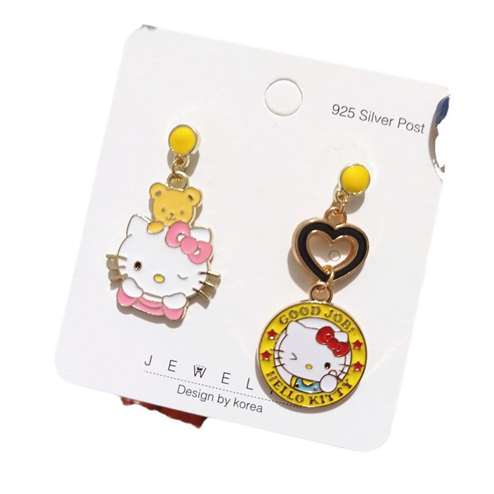 Wholesale Cartoon Alloy Cute and Funny Earrings JDC-ES-Xingj054