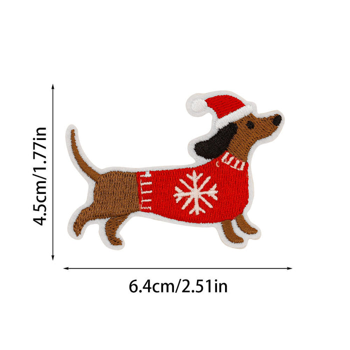 Wholesale  Christmas Cloth DIY Patches