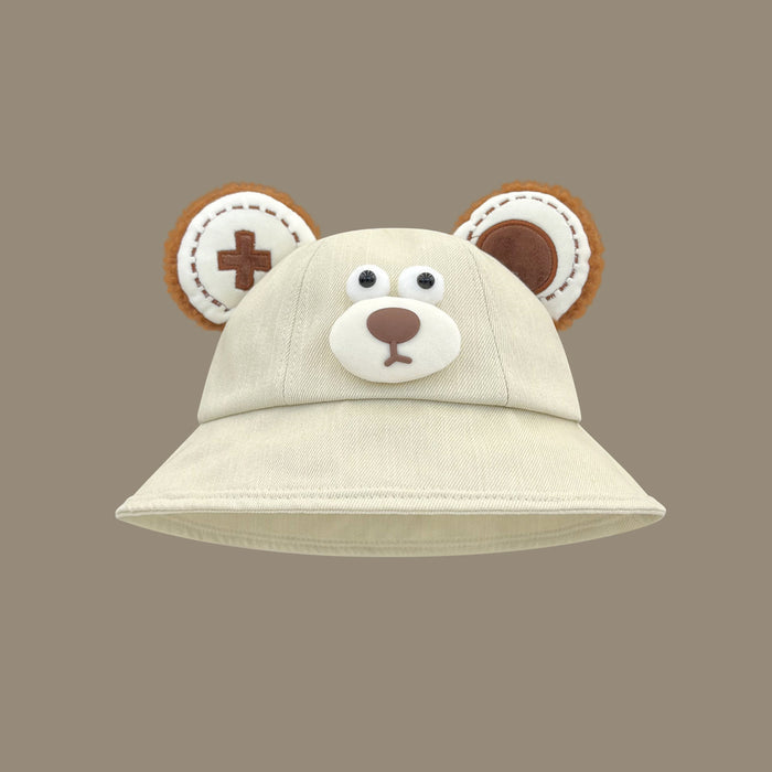 Wholesale Cute sunscreen basin hat, new cartoon fisherman hat