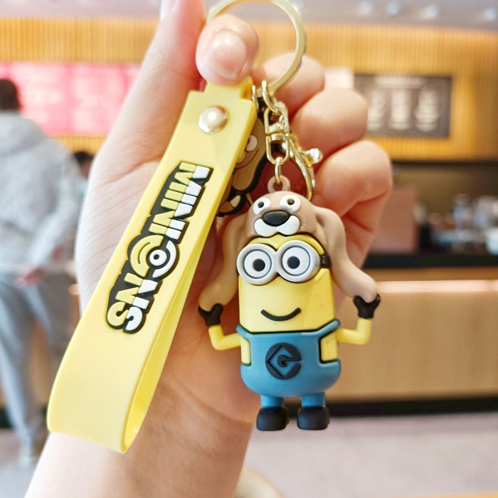 Wholesale Metal Keychain Cartoon Zodiac Design Student Gift Key Ring Accessory MOQ≥2