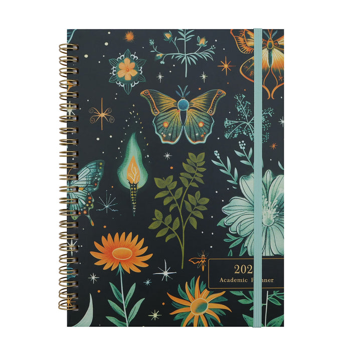 Wholesale Creative Butterfly Design Spiral Planner Notebook A5 Coated Paper Cover