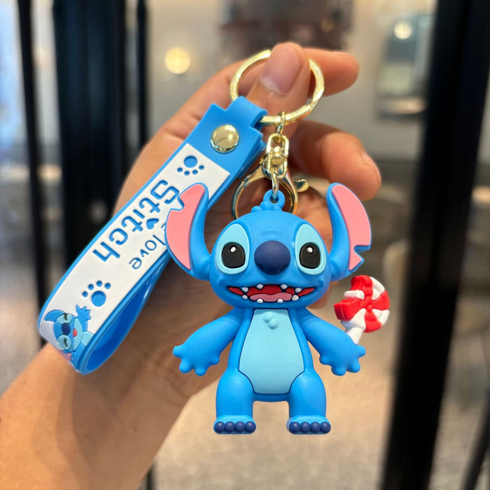 Wholesale PVC Cartoon Doll Keychain JDC-KC-PengYu028