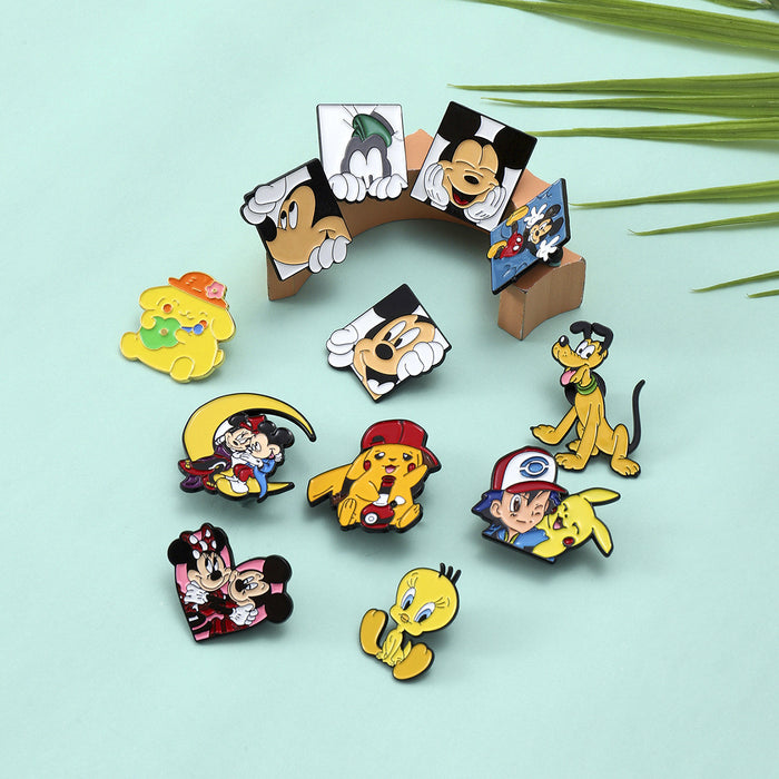 Wholesale Cartoon Brooch  Anime Story Metal Badge Accessories