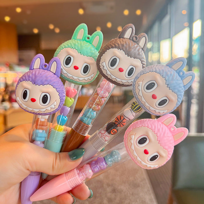 Wholesale Classic cartoon rabbit activity ballpoint pen high color value glue patch automatic game