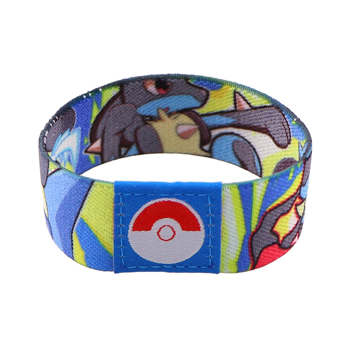 Wholesale 10pcs Sports Elastic Wristband Washable Cartoon Anime Slap Bracelet