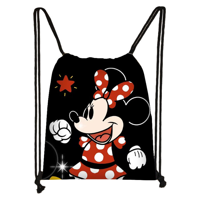 Wholesale Outdoor Portable Cute Cartoon Printed Drawstring Bag JDC-BP-Changs005