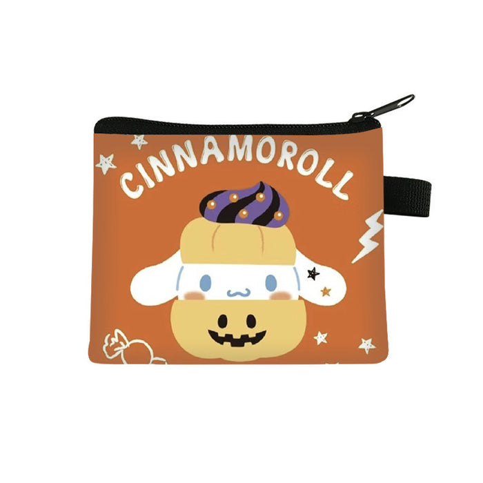 Wholesale Halloween Three High Value Coin Purse Girls Cute Fashion Wallet Cartoon Zipper Earphone Bag JDC-WT-Changs002