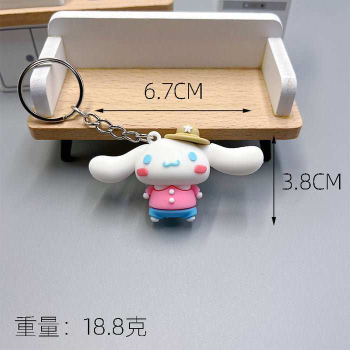 Wholesale PVC Cartoon Cute Keychain JDC-KC-Wenma007