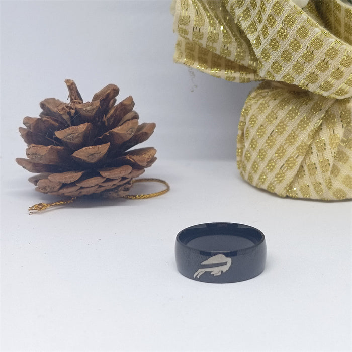 Wholesale American Super Rugby Team Stainless Steel Arc Ring T