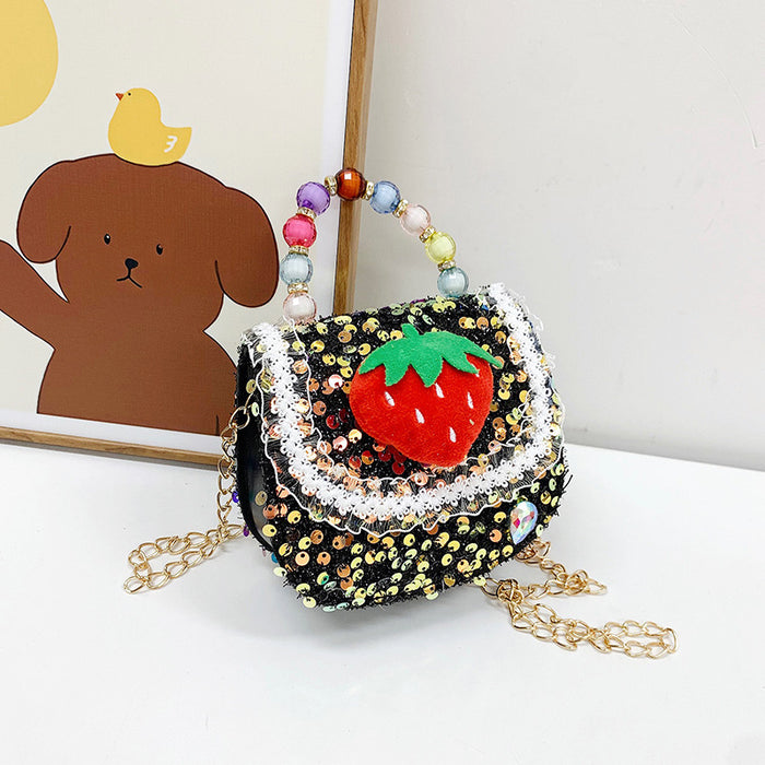 Wholesale Cartoon Bunnies and Bears Synthetic Leather Shoulder Bag (S)JDC-SD-YouW020