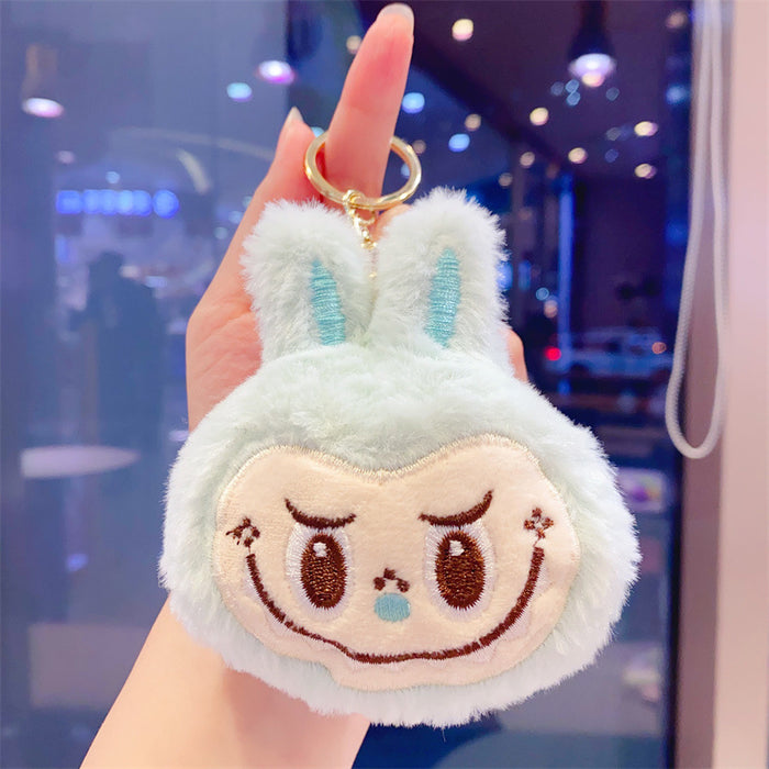 Wholesale cartoon plush cloth doll children's toy pendant bag jewelry keychain