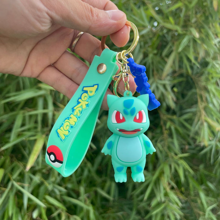 Wholesale PVC keychain, cute anime couple keychain, women's handbag pendant, car accessories wholesale