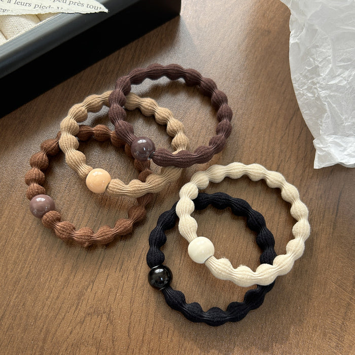 Wholesale Hair Ring Thick Hair Rope Ball Head Rubber Tendon All-match Hair Accessories