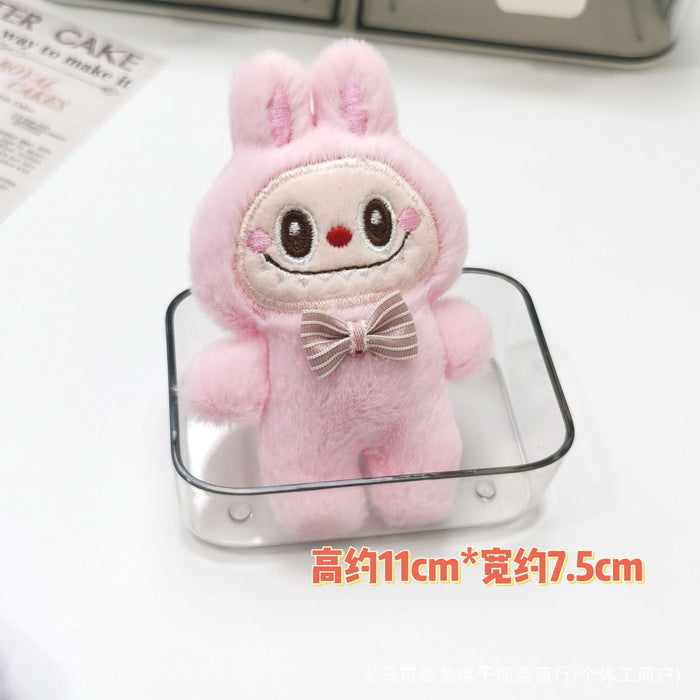 Wholesale Cartoon Cute Cloth Pendant Rabbit Plush Brooch Doll Doll Small Gift Clothing Accessories