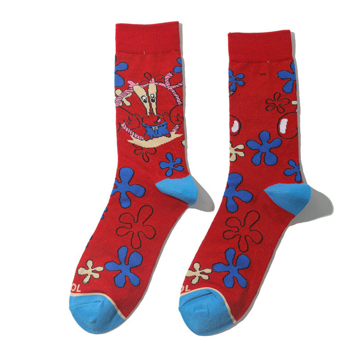 Wholesale Mid length socks anime socks