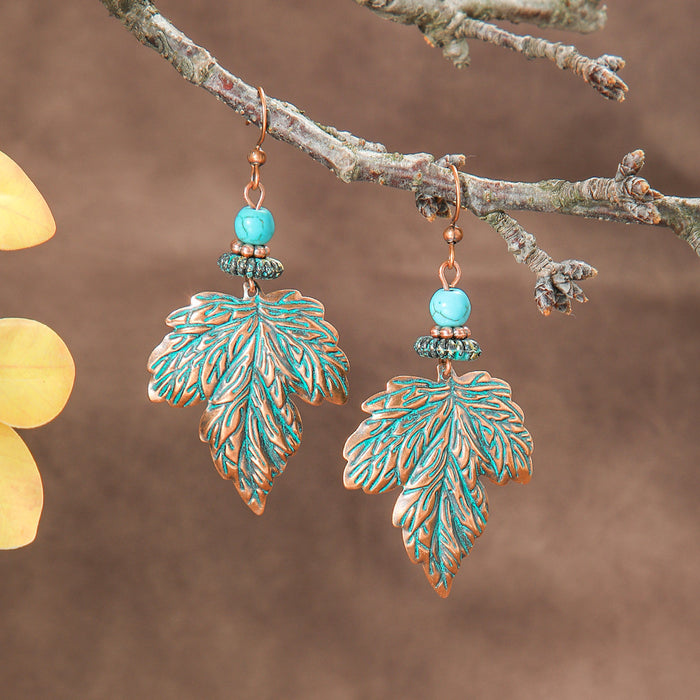 Wholesale Bohemian Floral Tassel Earrings Jewelry Accessory Boutique Resale MOQ≥2