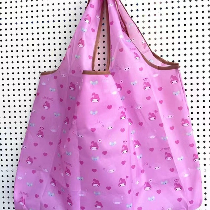 Wholesale Cute Large Capacity Eco-bag  Supermarket Shopping Bag Lightweight Cloth Bag Shoulder Bag