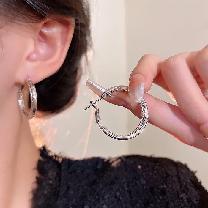 Wholesale Personality Large Hoop Earrings