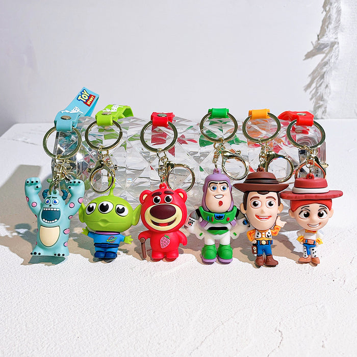 Wholesale Doll Silicone Keychain Hanging Doll