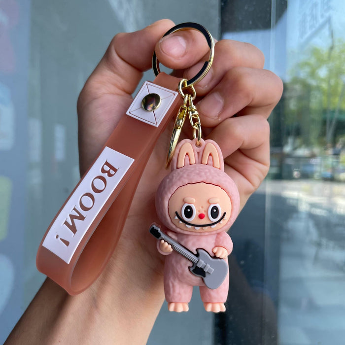 Wholesale Cartoon Little Sheep Keychain Pendant Cute Doll Backpack Car Key Chain Ring Gift