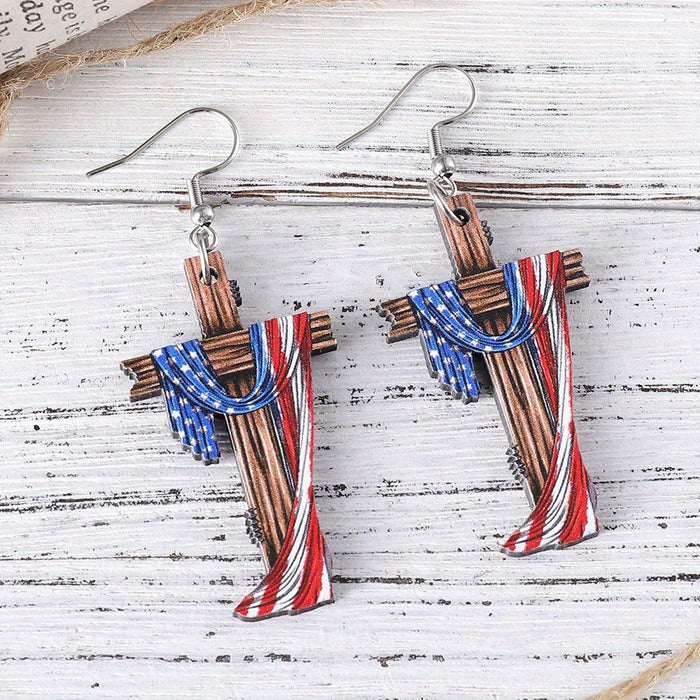 Wholesale New Cross Acrylic Flat Earrings and Accessories