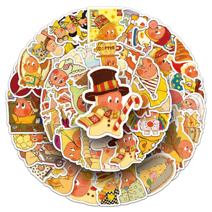 Wholesale 50pcs cartoon decorative waterproof stickers