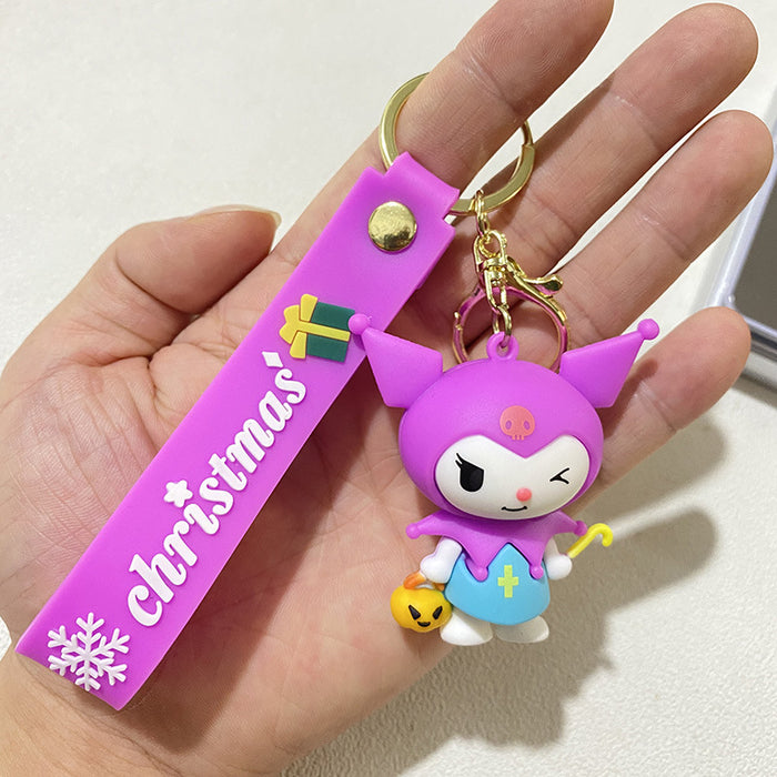 Wholesale Cartoon Cute  Christmas Keychain