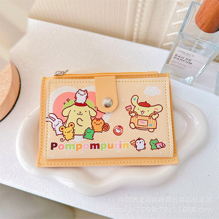 Wholesale cute coin purse portable portable card holder card holder access card campus card meal card bus card storage bag