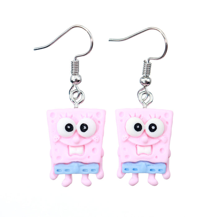 Wholesale Sponge Baby Resin Earrings JDC-ES-NiQ001