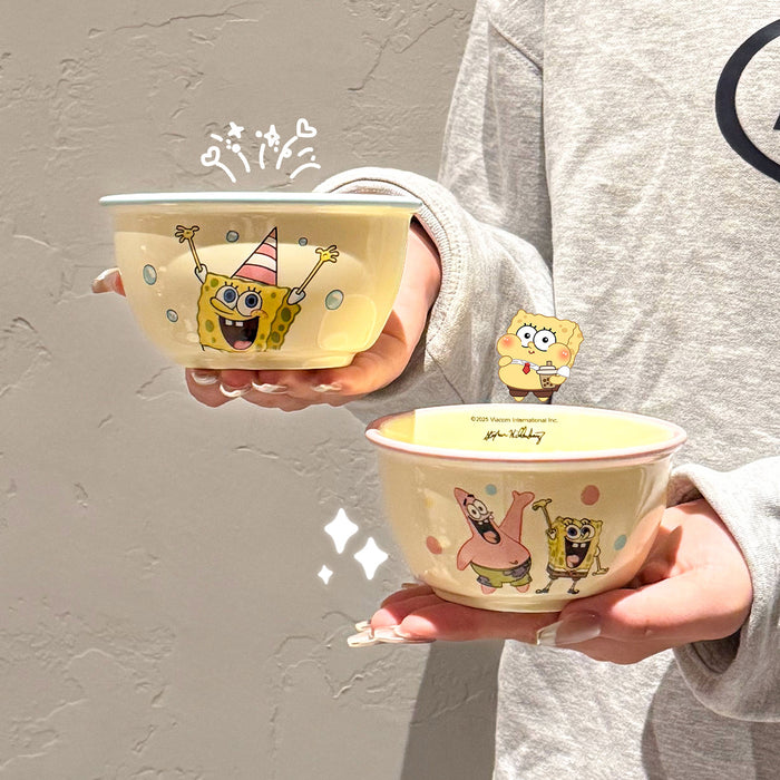 Wholesale Cute Couple Ceramic Plate and Bowl Tablerware Set